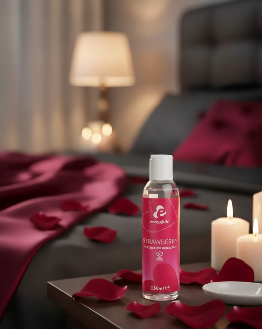 Lubrifiant EasyGlide fraise base eau 150 ml
